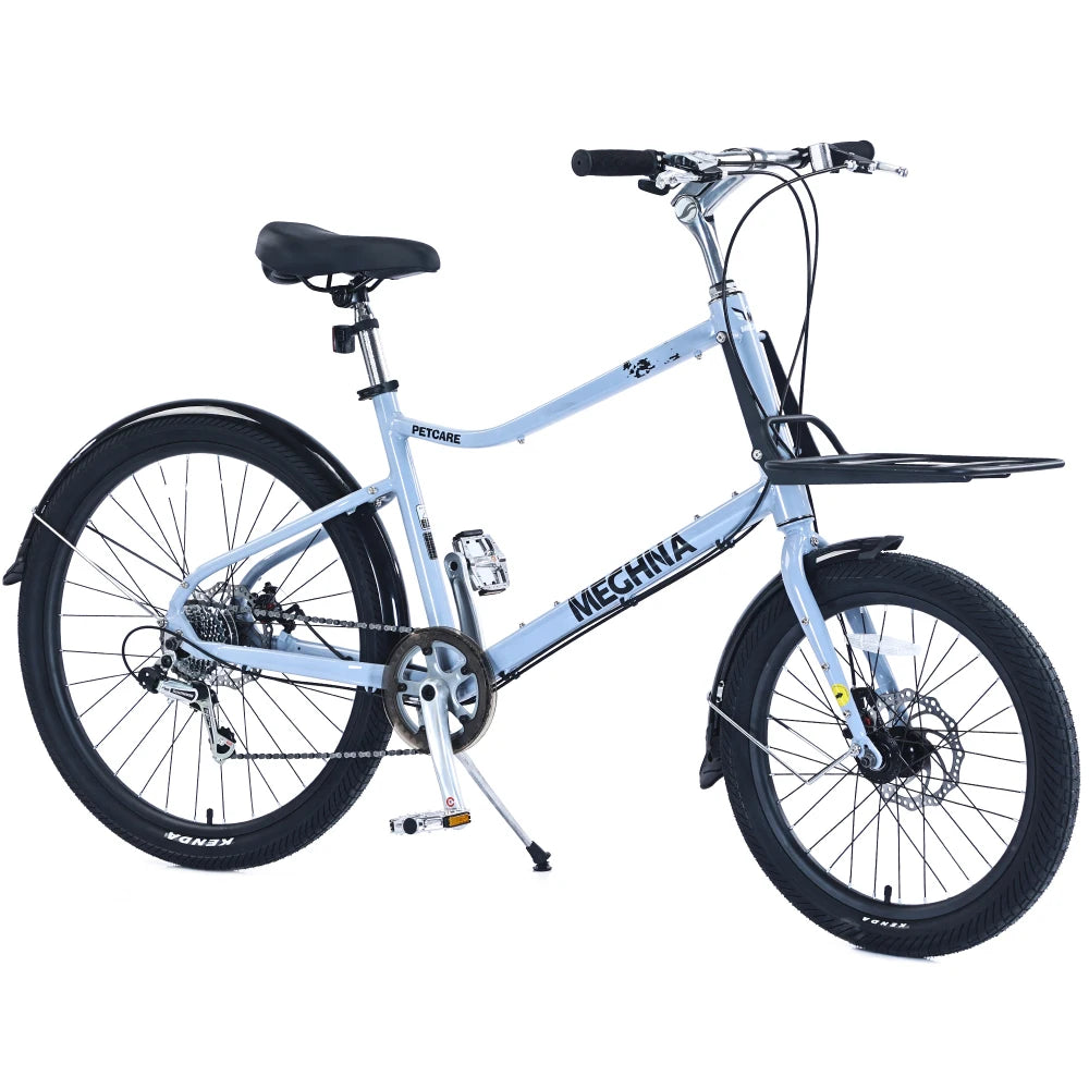 7 Speed, Aluminum Alloy Frame 26 Inch Cargo Bike