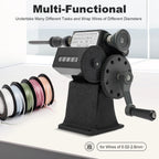Fishing Line Spooler with Counting Machine