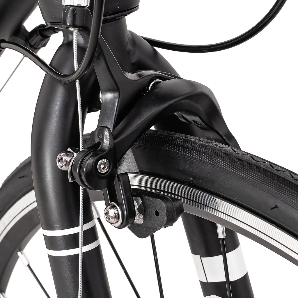 700c road bike, 14 speeds, lightweight aluminum frame
