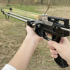 80LBS Telescopic Long Pole Slingshot Laser