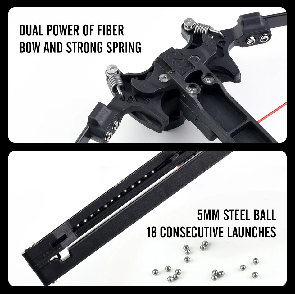Steel Ball 18 Continuous Firing Compound Bow