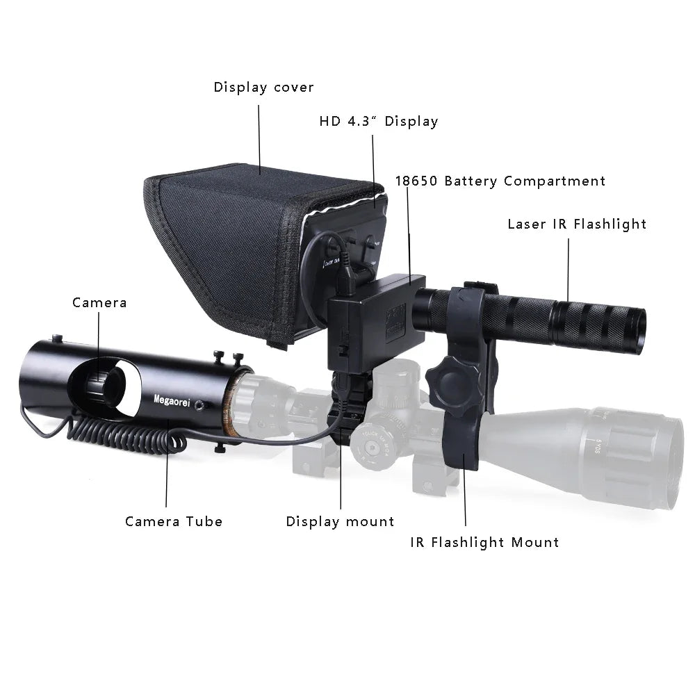 Hunting Rifle Night Vision Scope Camera
