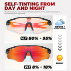 Photochromic Cycling Sunglasses
