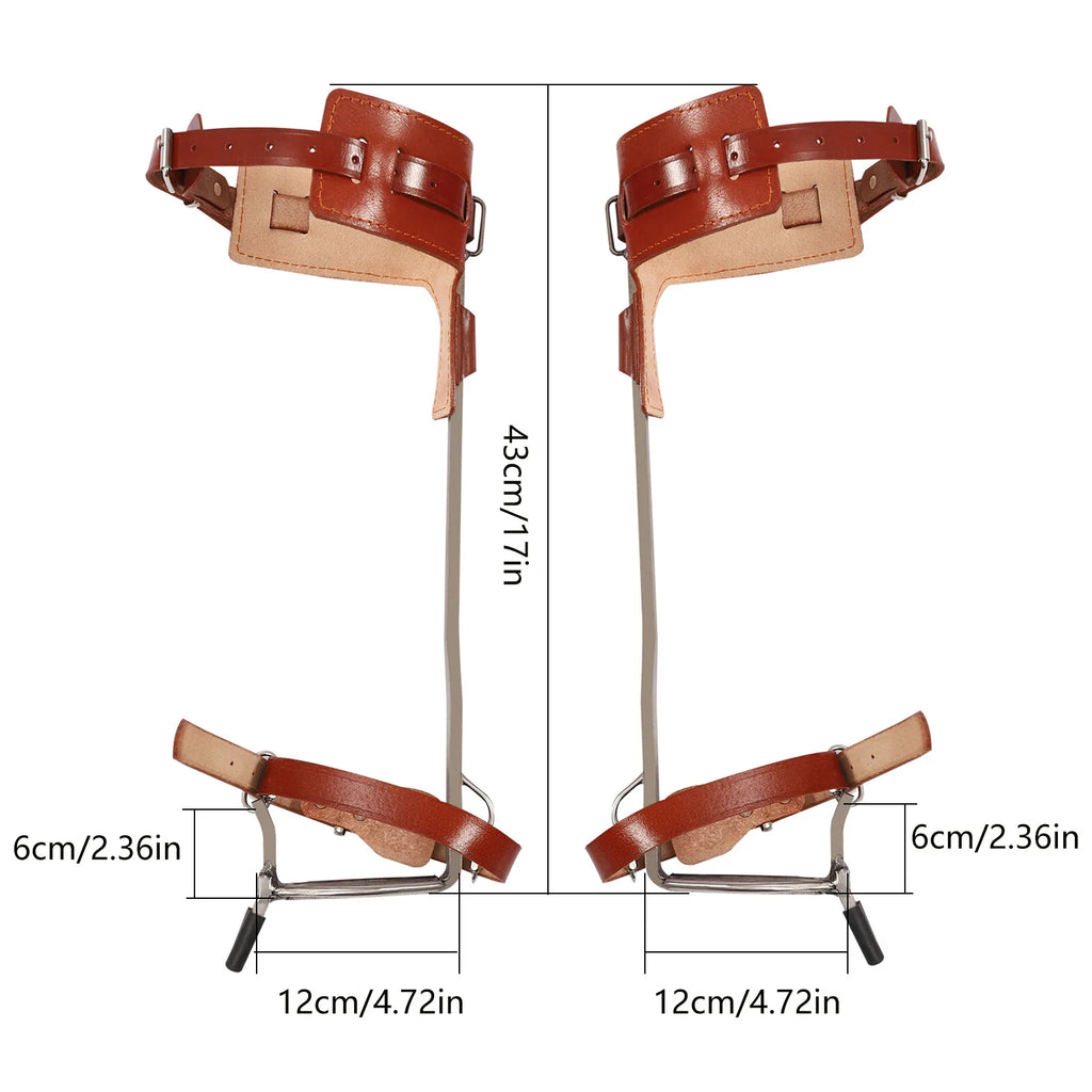 Tree Climbing Spike Set Adjustable Spurs