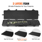 Hard Rifle Case Portable Long Gun Storage