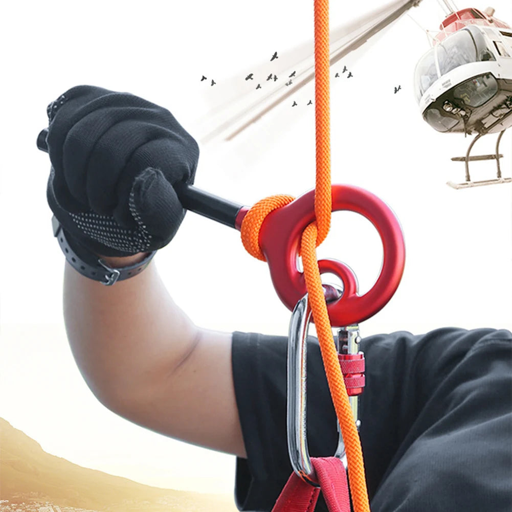 9-Shape Aluminum Rigging Descender