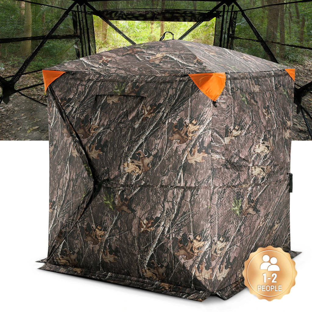 Hunting Blind  270° See Through Ground Blind