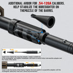 Universal Laser Bore sighter Kit: Green Laser, 32 Adapters