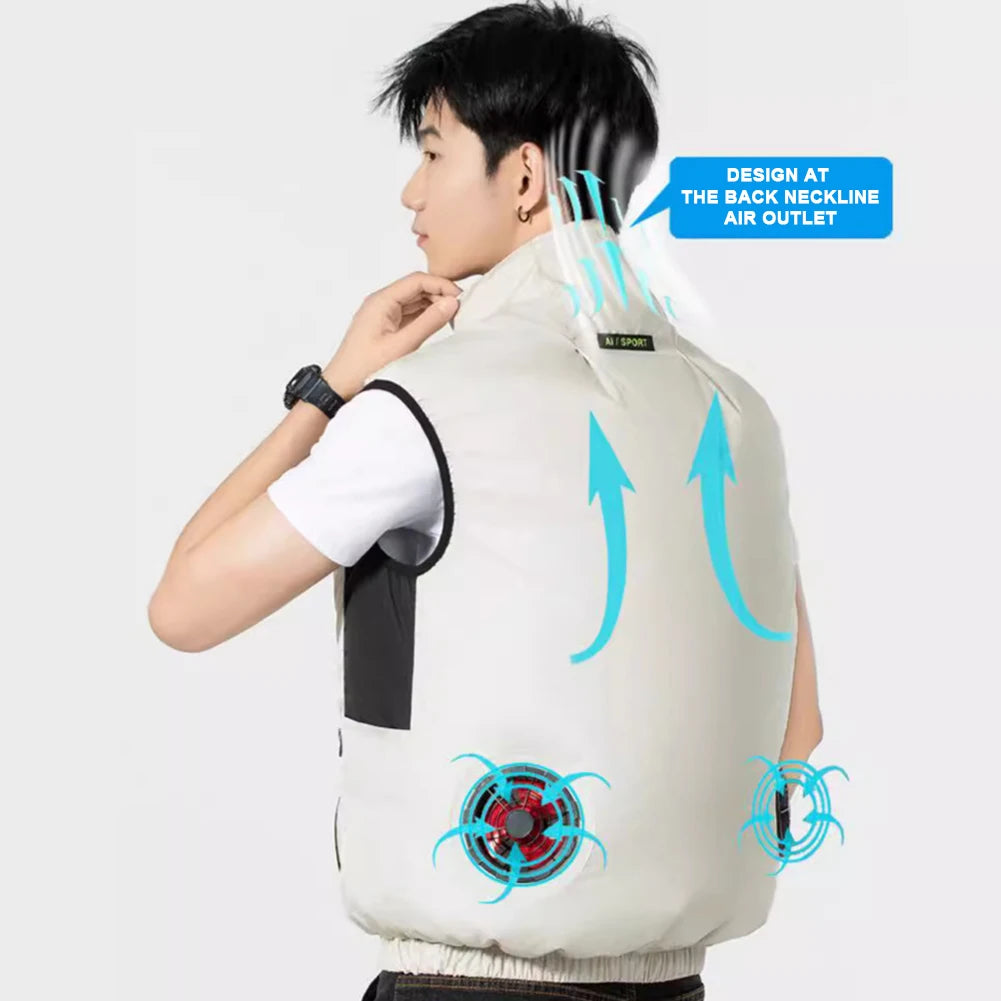 Wearable Cooling Vest