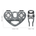 30kN Cable Trolley Pulley with Ball Bearing