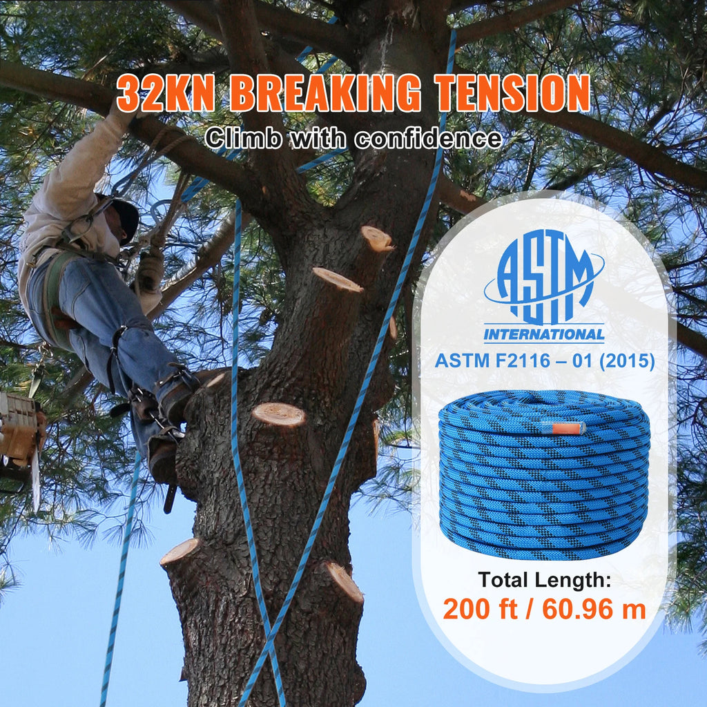 12.7mm Static Climbing Rope