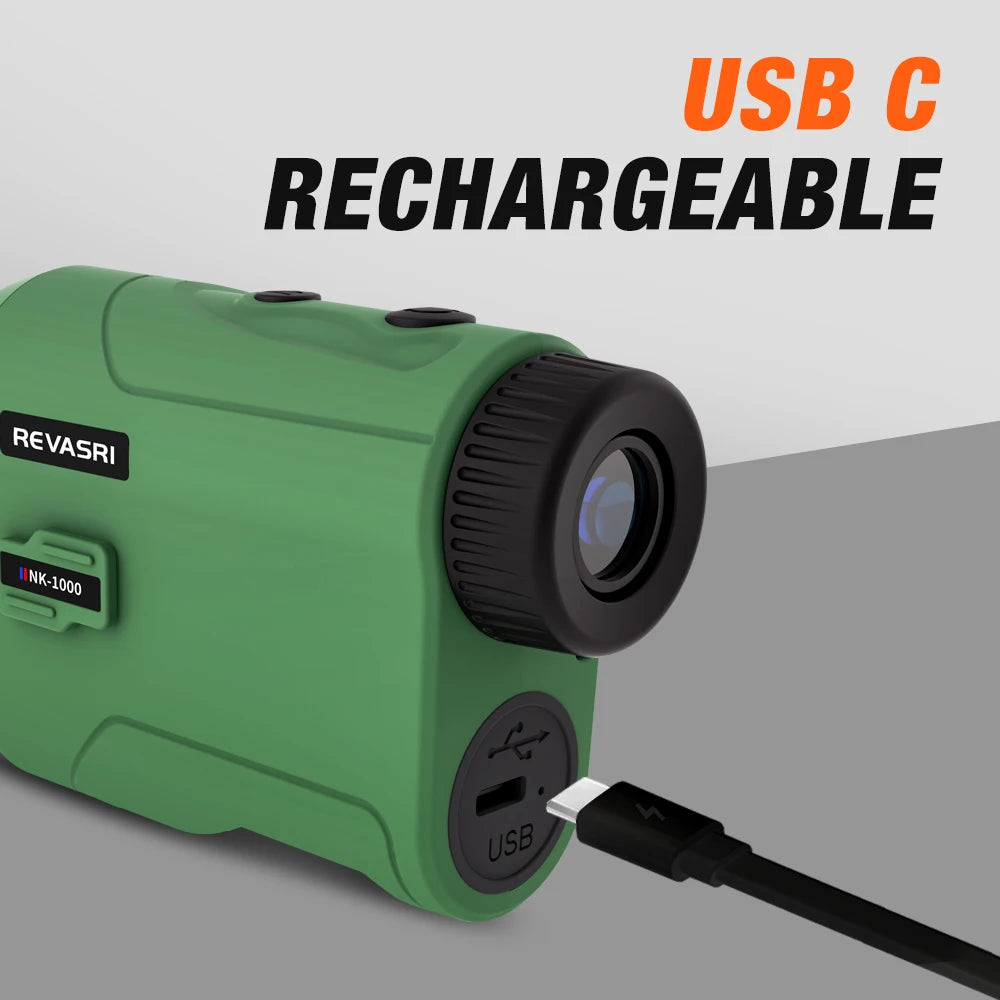 1000M Multi-Function Hunting Rangefinder with Speed and Scan