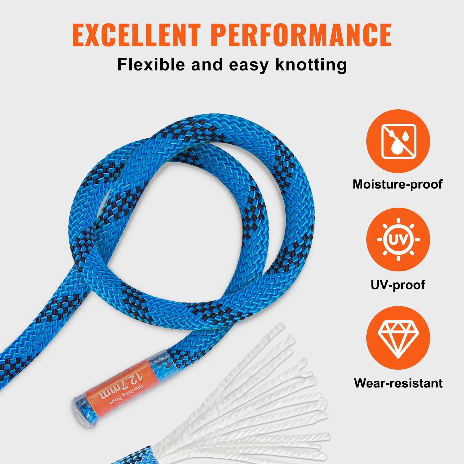 12.7mm Static Climbing Rope