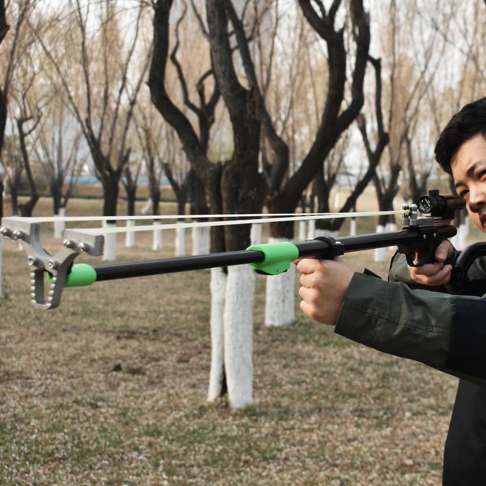 | Outdoor Hunting Telescopic Slingshot – Large Size with Laser Sight,