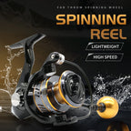 Fishing Reel Spinning Reel Metal Reel Cup 10KG Max Drag Power