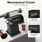 Fishing Line Spooler with Counting Machine