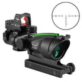 4x32 Red Dot 1x 4x Scope Red Dot Tactical Scope 20mm Rail Scope for Hunting