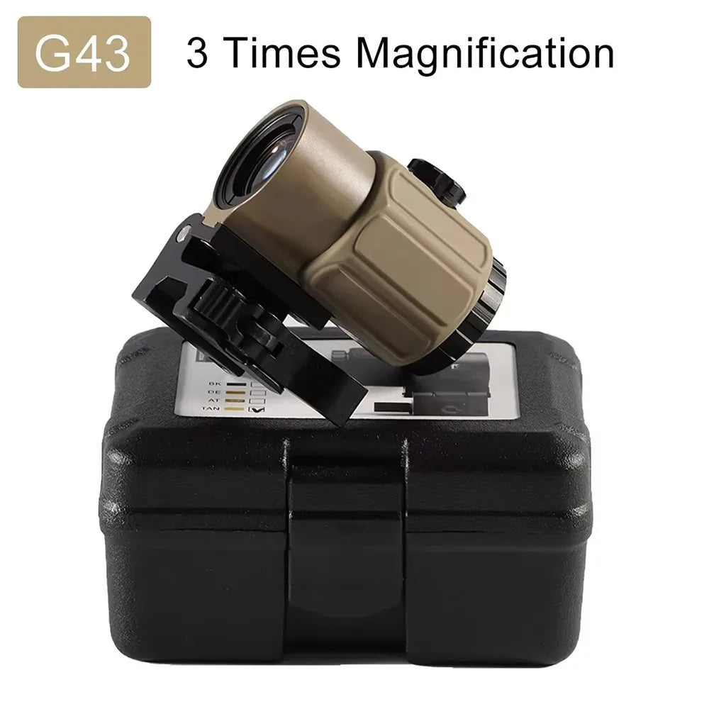 Sight Fixed 3X 5X Magnifier Scope