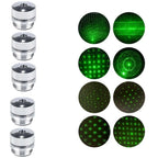 5pcs Green Laser Pointers Star Cap(Does not include laser)