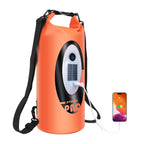 Solar/Battery Powered Waterproof Backpack