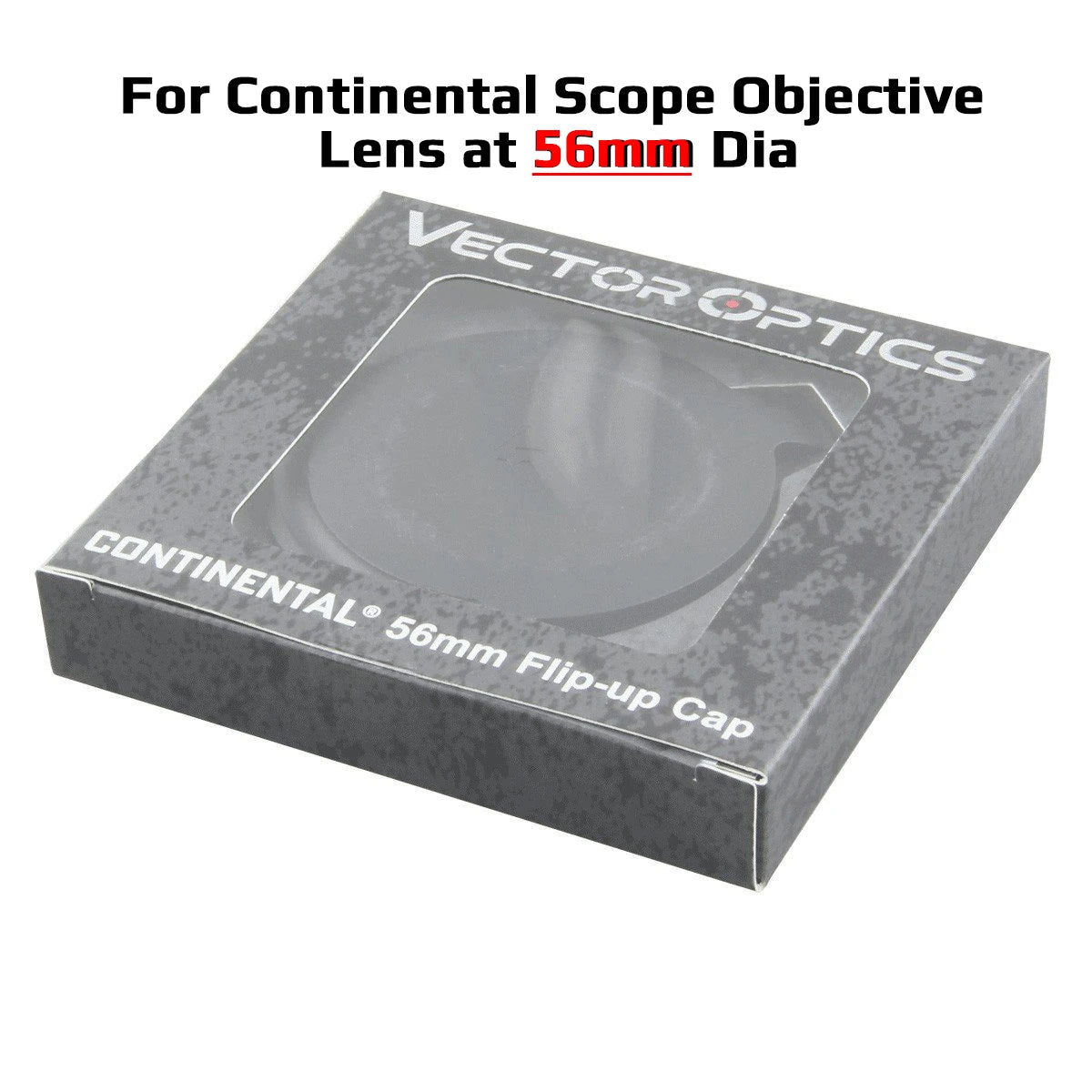 50/56mm Aluminum Alloy Continental Rifle Scope Lens Protection Covers