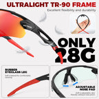 Photochromic Cycling Sunglasses