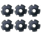 6 Piece Hike Rubber Protector Tip Cap