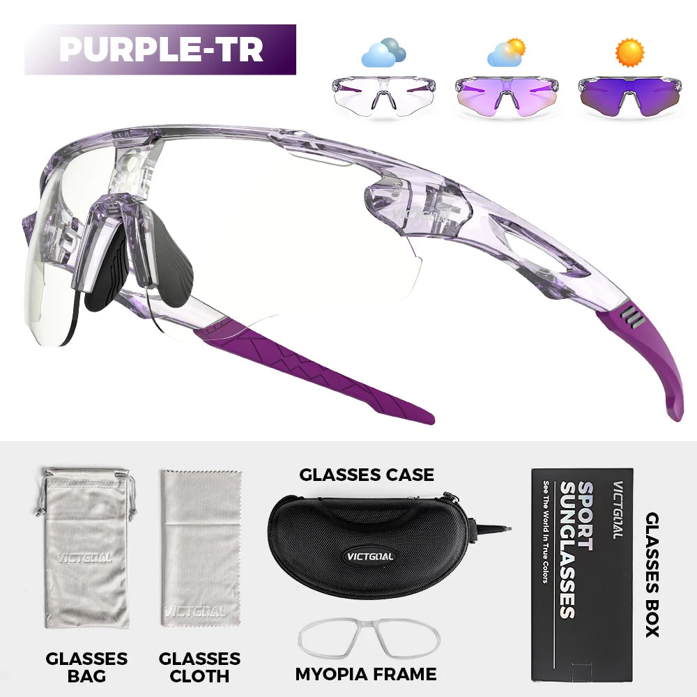 Photochromic Cycling Sunglasses