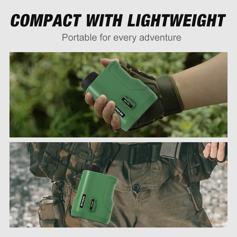 1000M Multi-Function Hunting Rangefinder with Speed and Scan