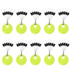 60-600Pcs Rubber Space Beans Bobber 10PCS/SET