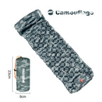 Outdoor Sleeping Pad Inflatable Mattress Built-in Pump