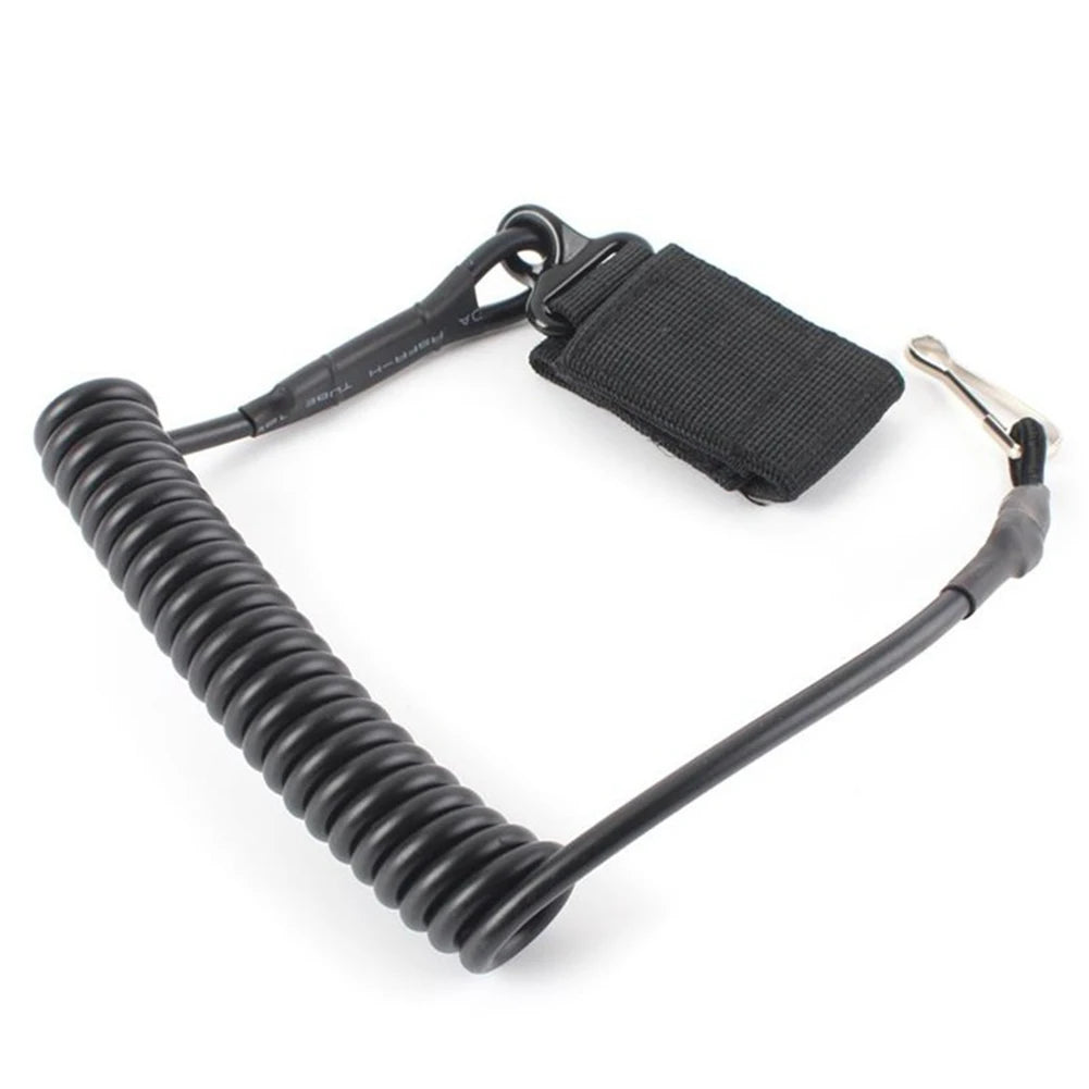 Outdoor Tactic Spring Lanyard Elastic Retractable