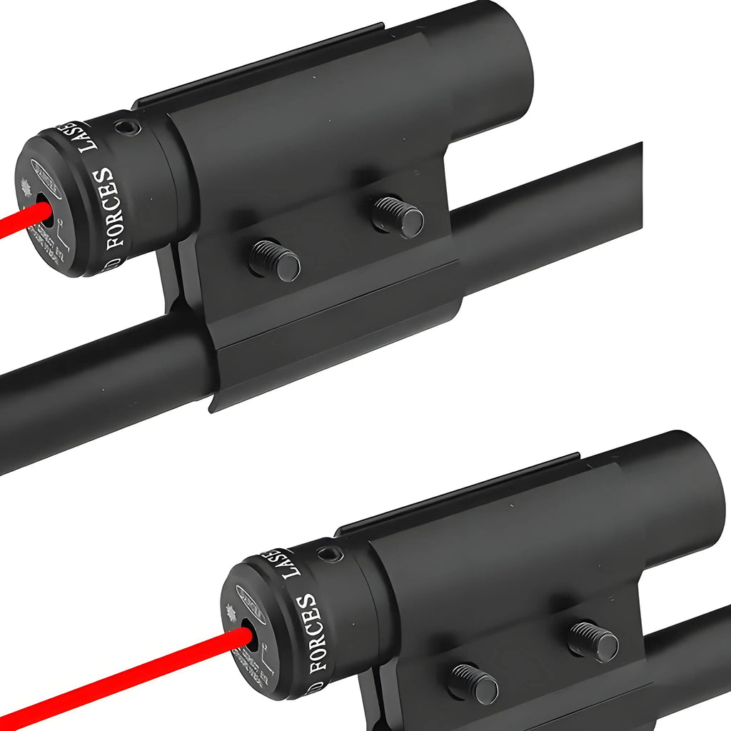 2pcs High-Quality Mini Red Dot Laser Sights with Barrel Clamp Mount