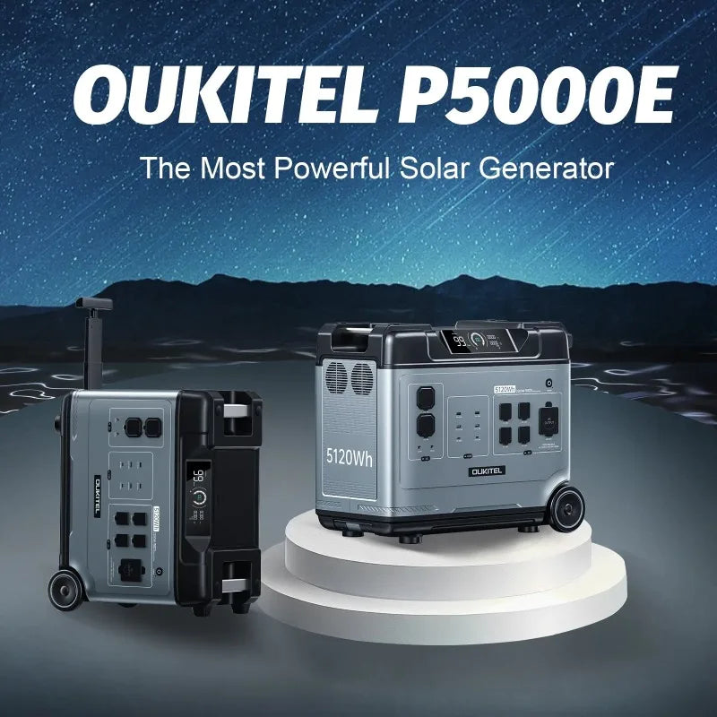 P5000E Portable Power Station2200W 5120Wh