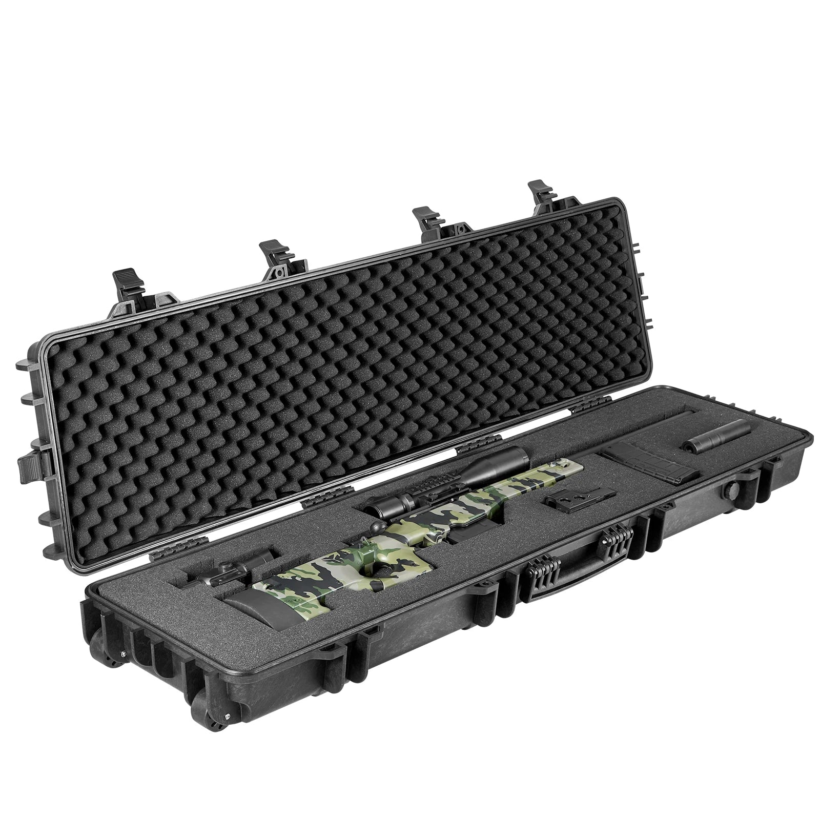 Hard Rifle Case Portable Long Gun Storage