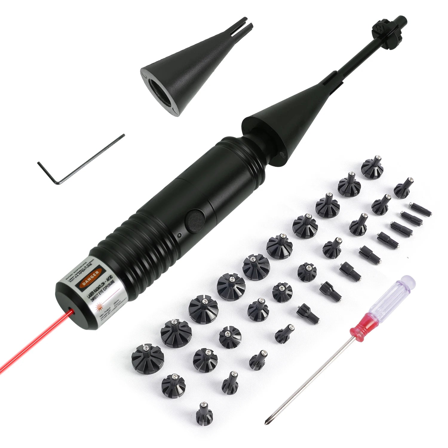 Rechargeable Red/Green Laser Boresighter