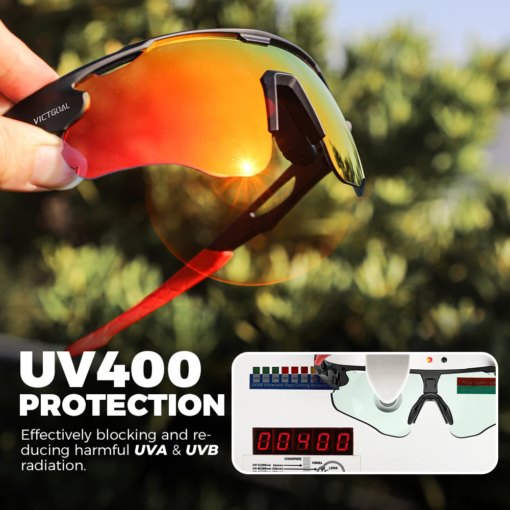 Photochromic Cycling Sunglasses