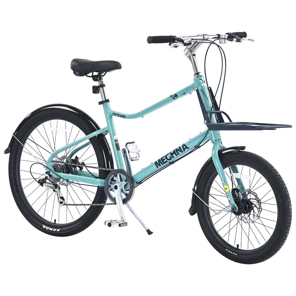 7 Speed, Aluminum Alloy Frame 26 Inch Cargo Bike
