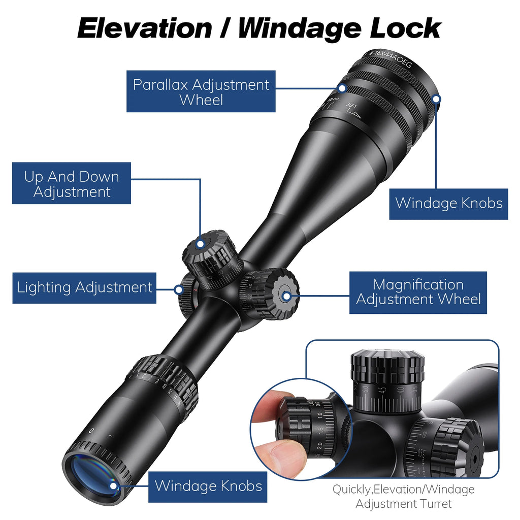 Tactical 4-16x44 AOE Scope
