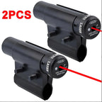 2pcs High-Quality Mini Red Dot Laser Sights with Barrel Clamp Mount