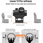 Red Dot Sight 1x25mm Reflex Sight